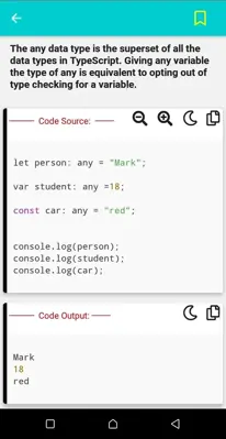 TypeScript Exercises android App screenshot 3